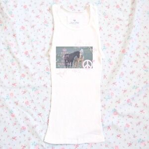 keep calm and be a princess horse ribbed tank top y2k tumblr